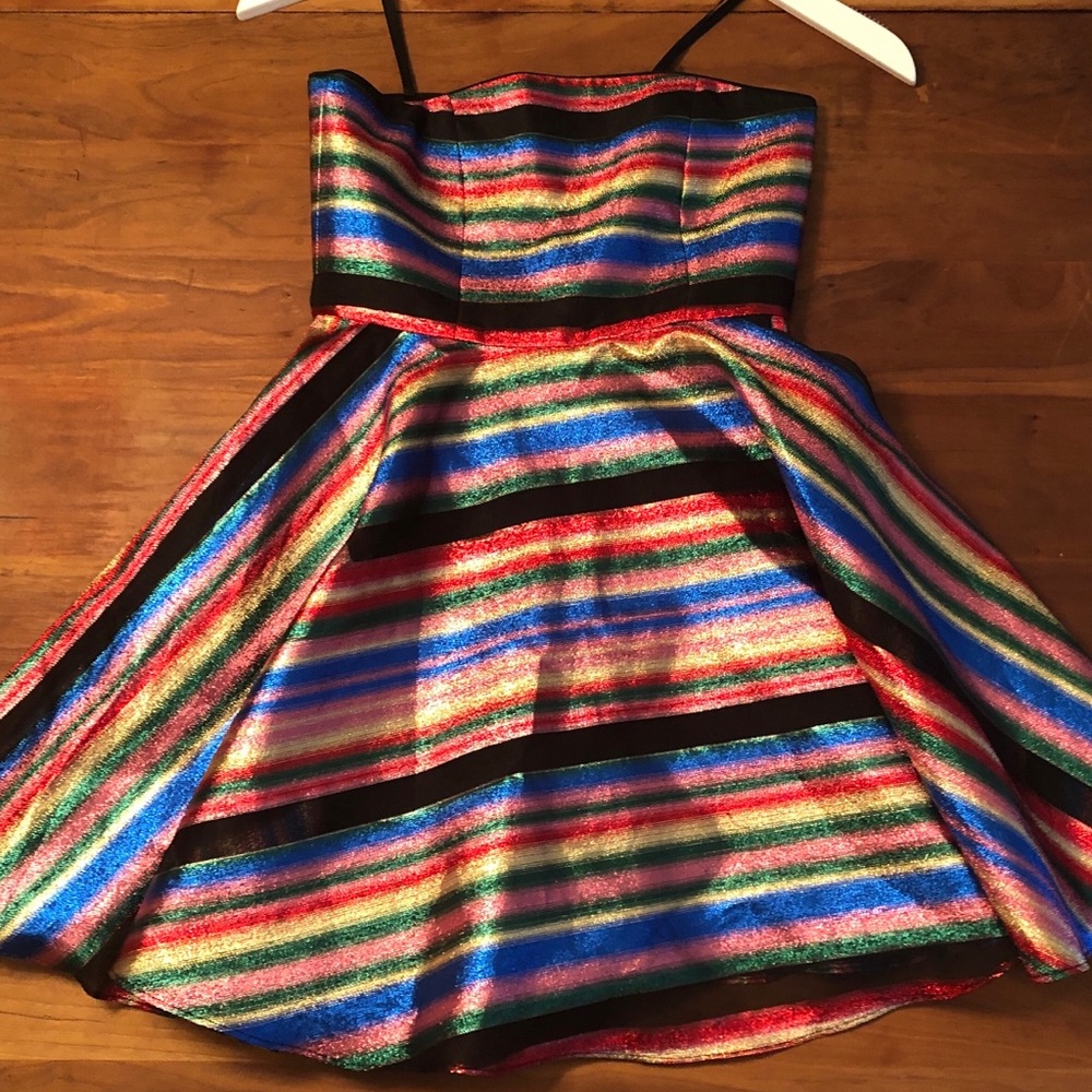 Milly Mini Glittery Girls Party Dress